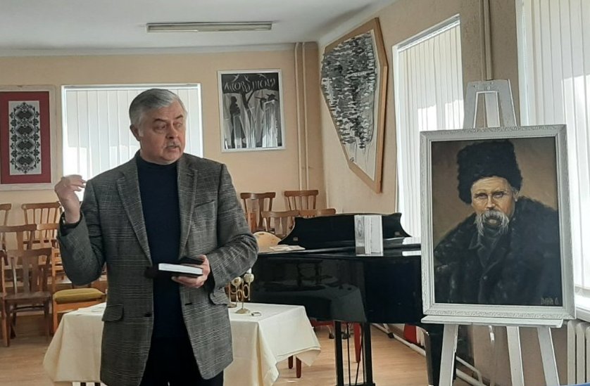 Завідувач кафедри, професор Богдан Остапович Водяний розповідає про Шевченка - «володаря у царстві духа»